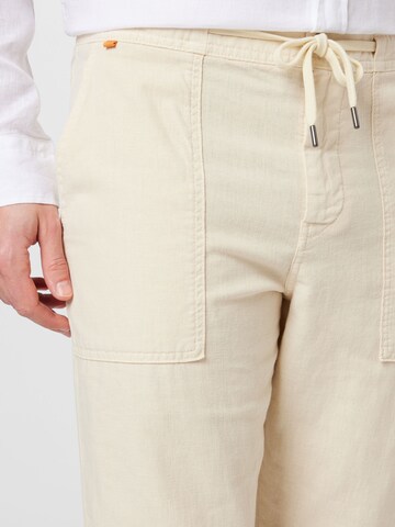 Regular Pantalon 'Sisla' BOSS en beige