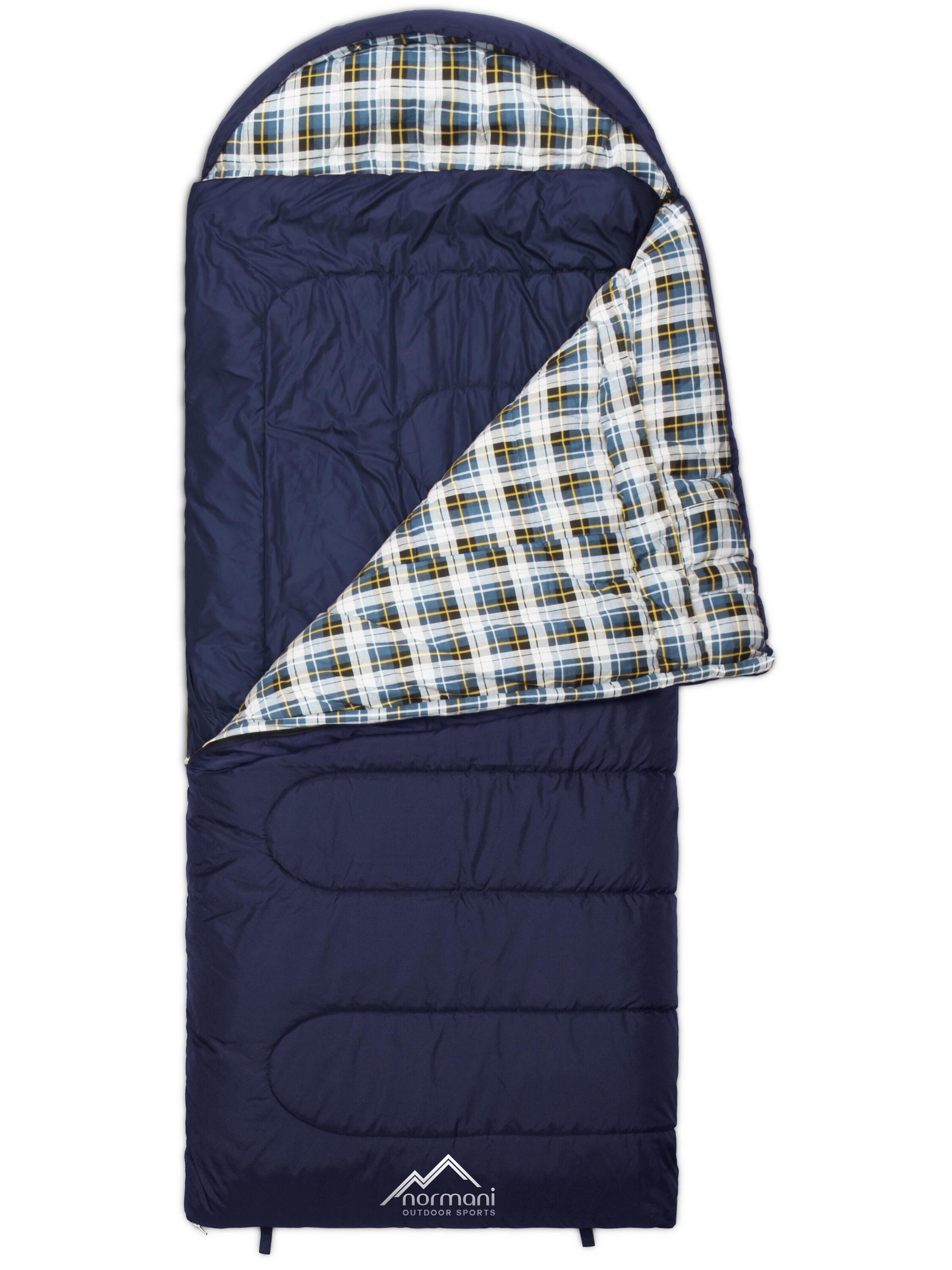 normani Sleeping Bag 'Antarctica' in Blue