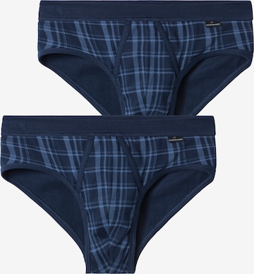 SCHIESSER Slip in Blau: predná strana