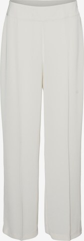VERO MODA Wide leg Pleated Pants 'GISELLE' in White: front