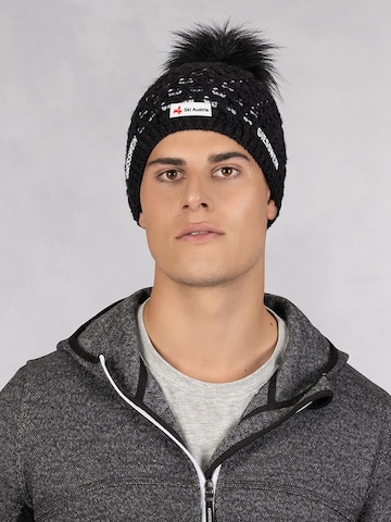 GIESSWEIN Beanie ' Ski Austria Beanie Älplihorn ' in Black