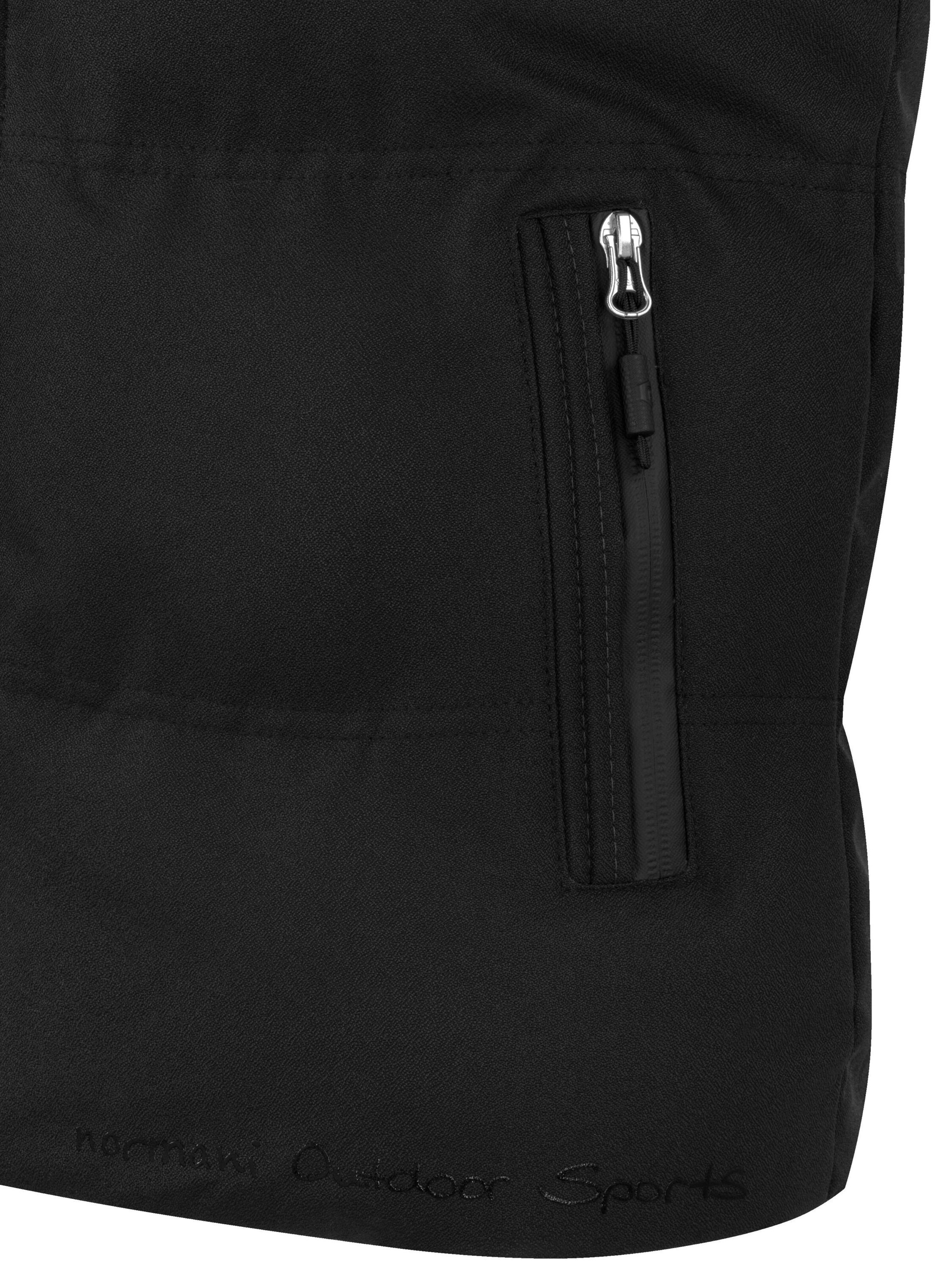 Gilet de sport 'Skien' normani en noir