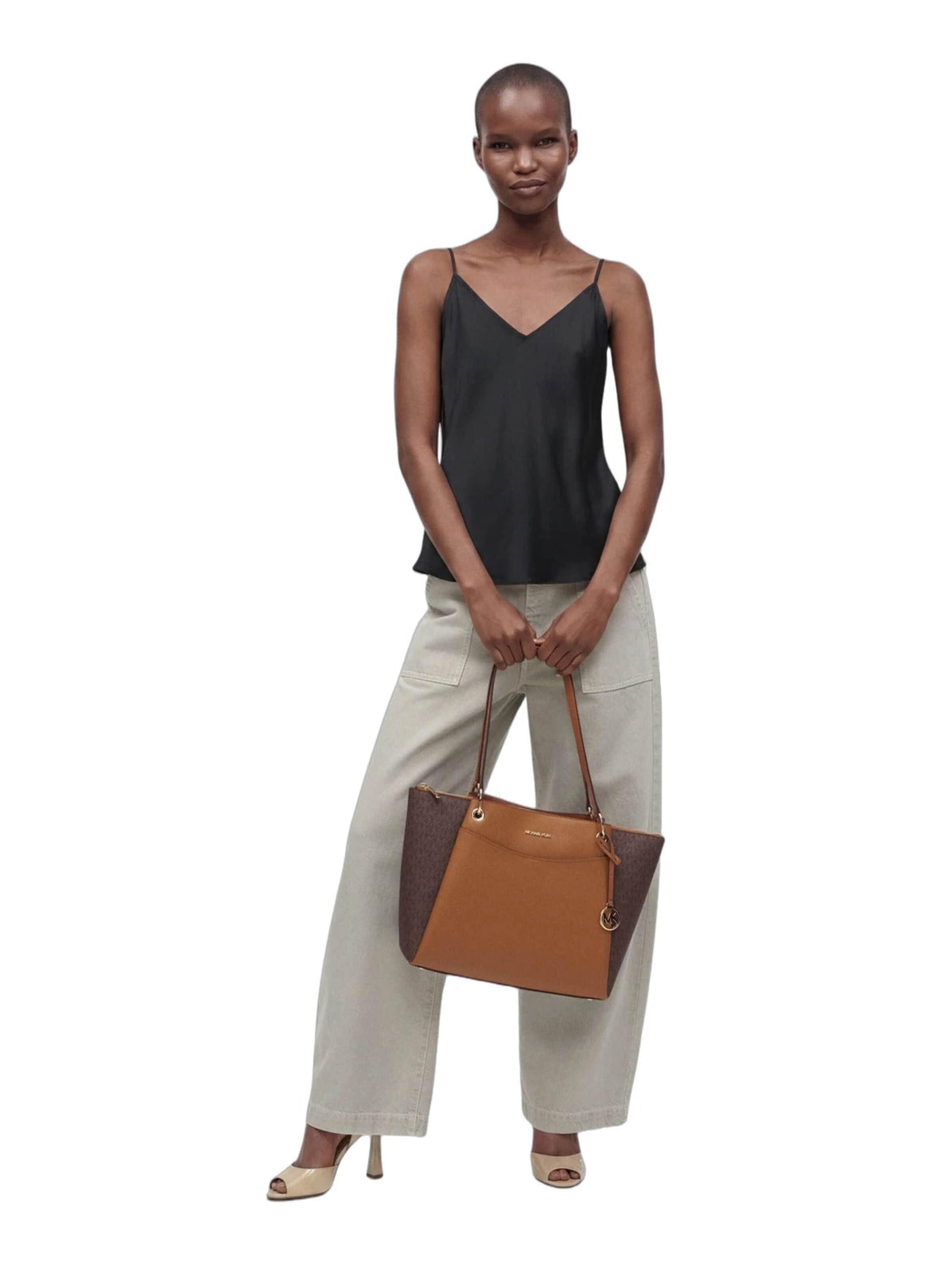 MICHAEL Michael Kors Nakupovalna torba 'May Marron' | rjava barva