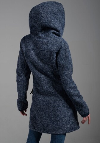 POLARINO Between-Seasons Coat in Blue