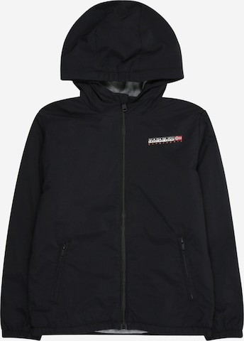 Veste fonctionnelle 'SCOTT' NAPAPIJRI en noir : devant