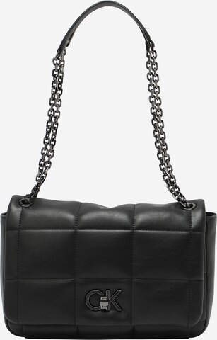 Calvin Klein Shoulder Bag in Black: front