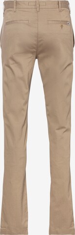LACOSTE Slimfit Chinohose in Beige
