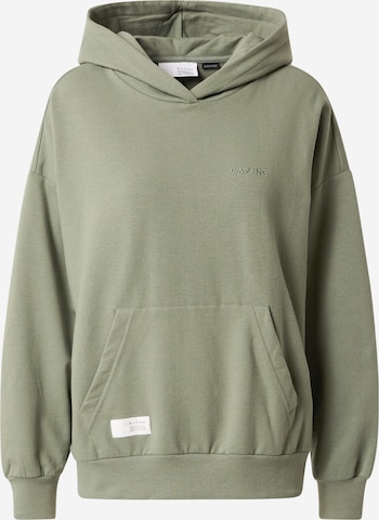 mazine Sweatshirt 'Willow' in Green: front