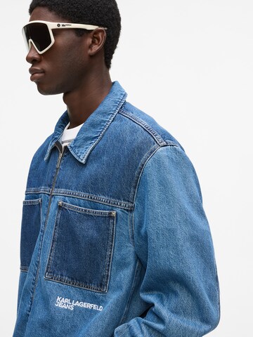 Coupe regular Chemise KARL LAGERFELD JEANS en bleu