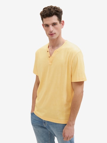 TOM TAILOR Shirt in Yellow