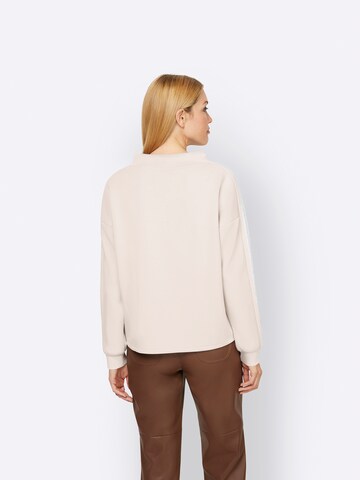 heine Sweatshirt i beige