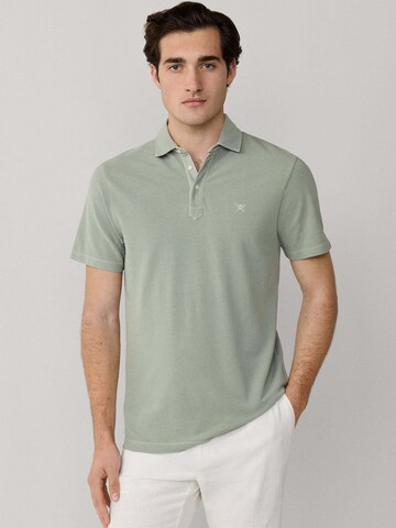 Maglietta 'GMD PIQUE SS' di Hackett London in verde: frontale