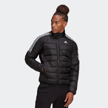 Giacca per outdoor 'Essentials Down' di ADIDAS SPORTSWEAR in nero: frontale