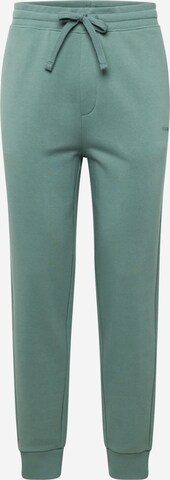 HUGO Tapered Pants 'Dayote' in Green: front