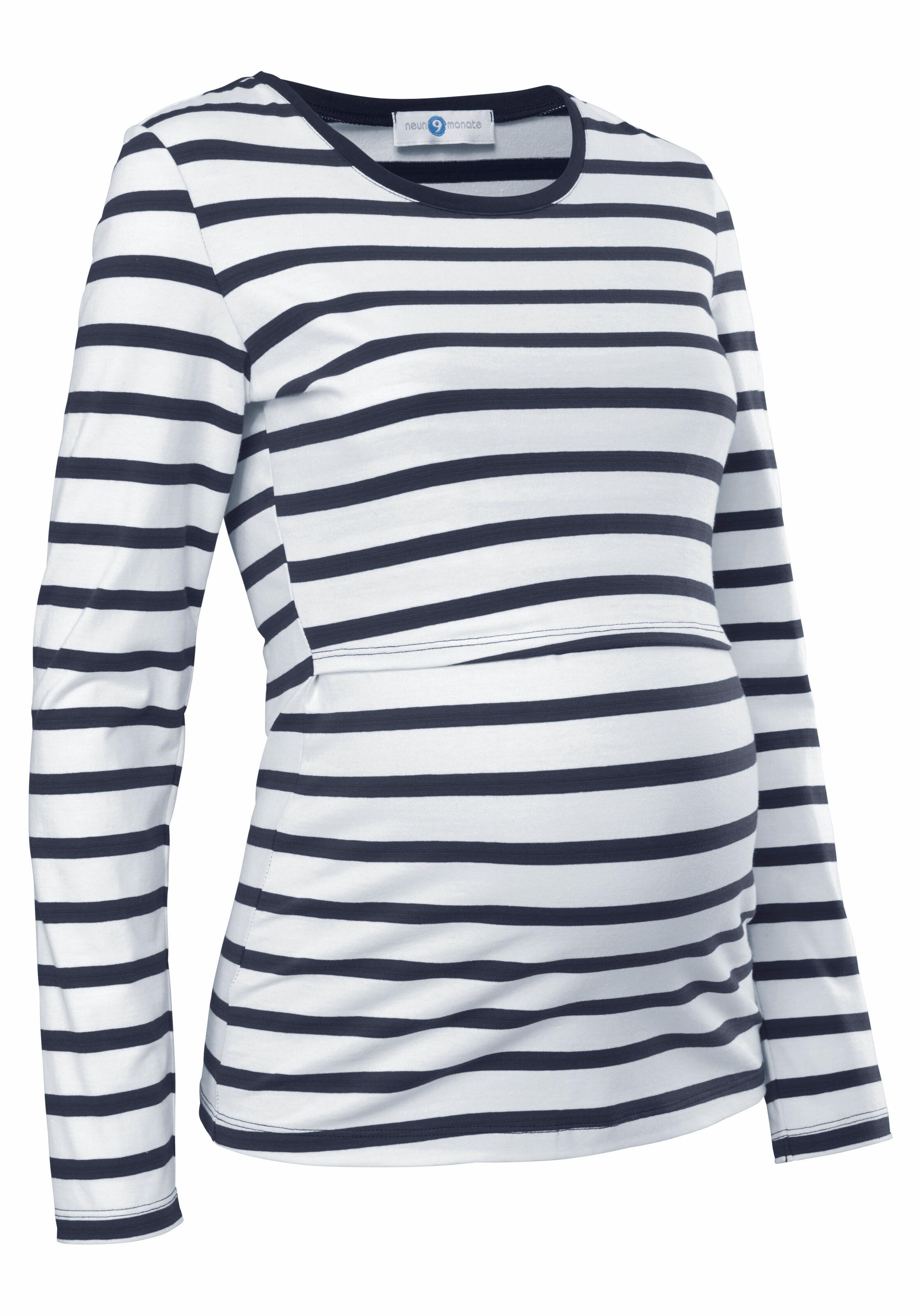 Neun Monate Shirt in Blue