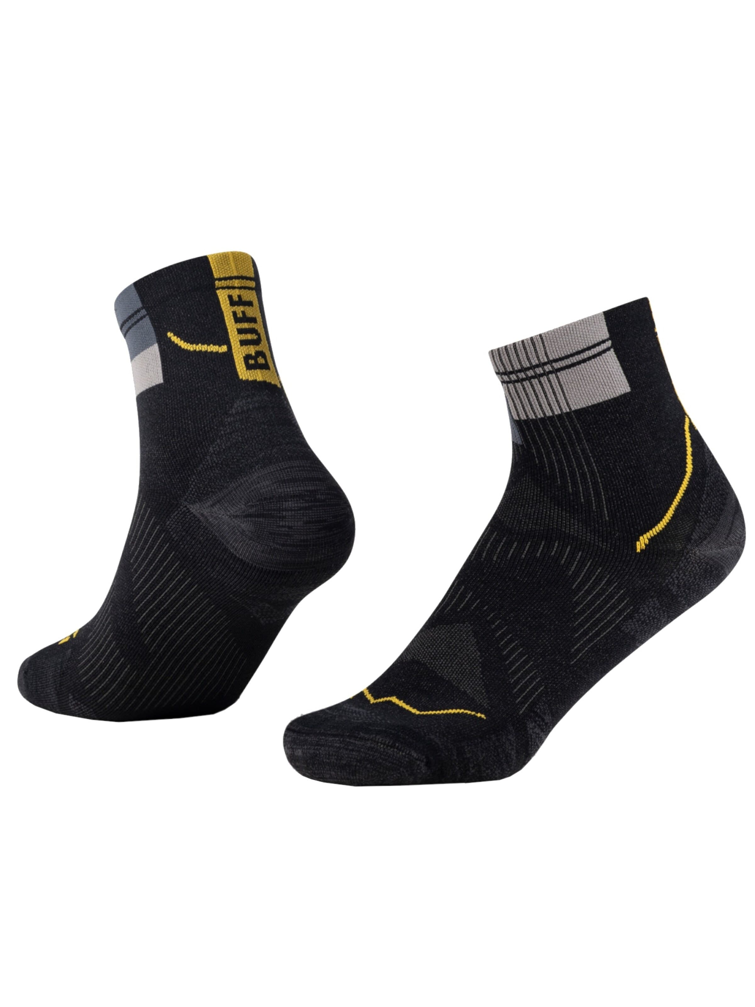 BUFF Socken 'BUFF Coolnet Quarter Socks'‌‌‌‌‌‌‌‌ in Schwarz: Vorderseite