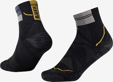 BUFF Socken 'BUFF Coolnet Quarter Socks' in Schwarz: Vorderseite