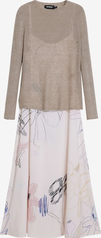 DesigualHaljina - bijela boja: prednji dio