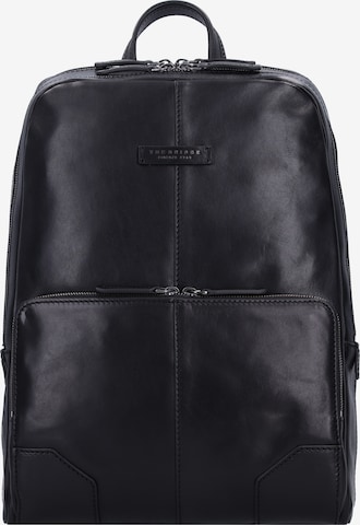 The Bridge Rucksack 'Vespucci' in Schwarz: predná strana