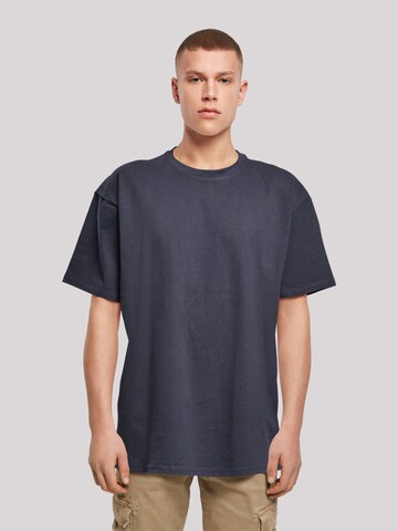 F4NT4STIC T-Shirt 'THE STREETS OF THE WORLD' in Blau: Vorderseite
