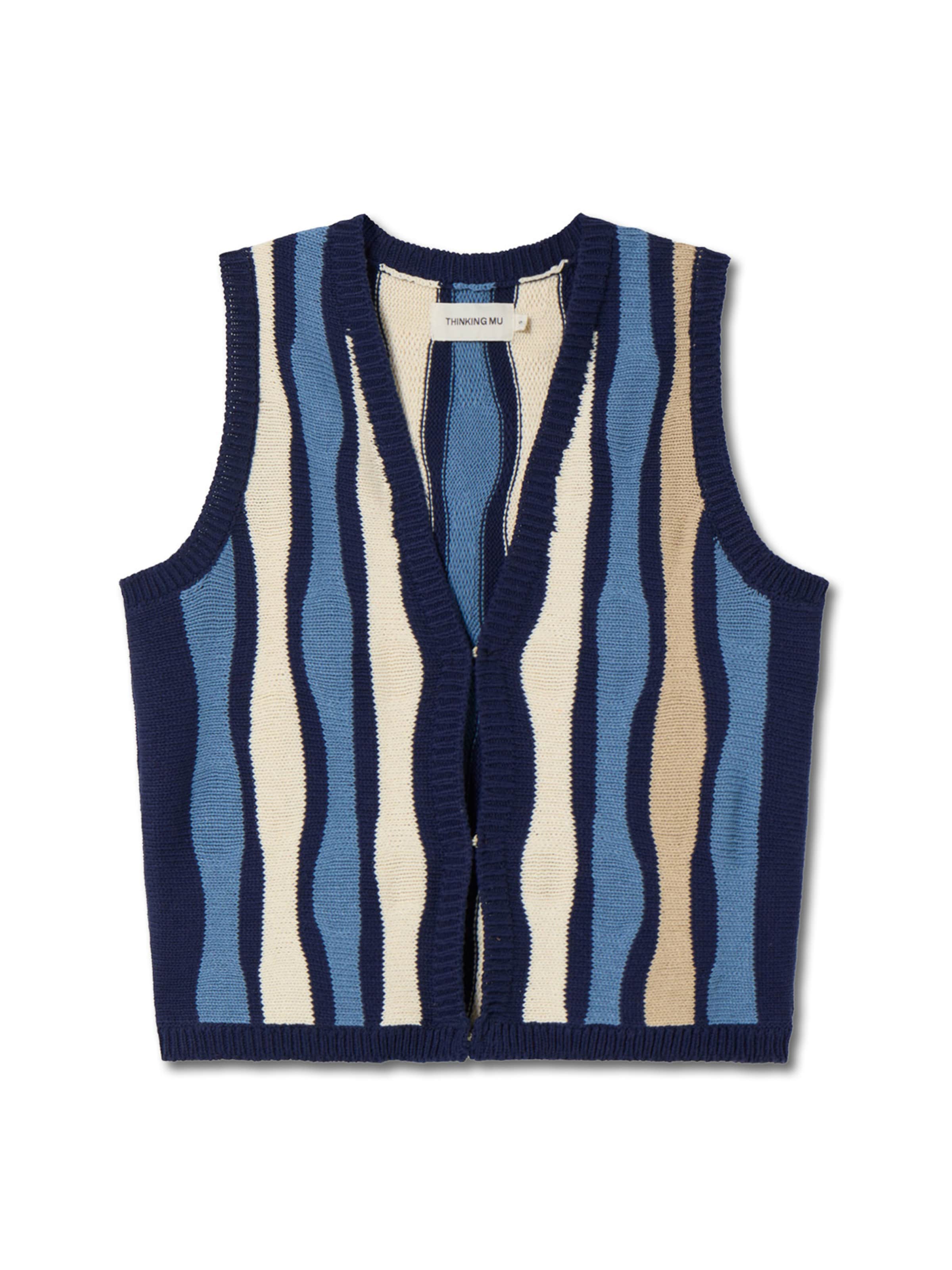 Thinking MU Kofta ' ROBBIE ' i blå: framsida