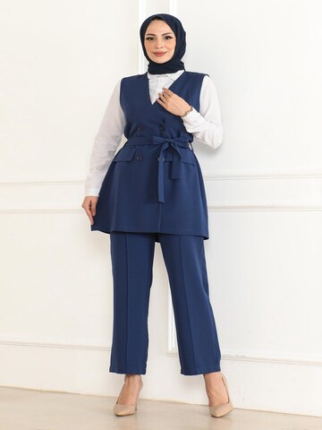 MODAMIHRAM Tunic in Blue: front