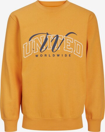 Jack & Jones Junior Sweatshirt in Orange: front