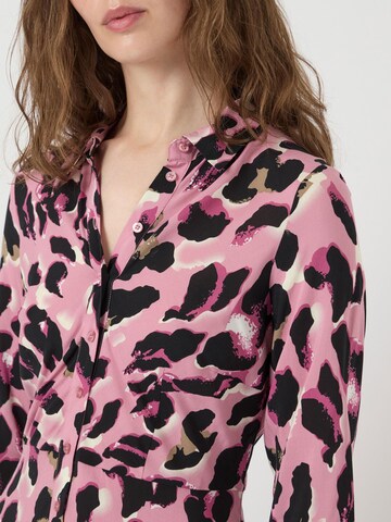 YAS Blousejurk 'YASSavanna' in Lila