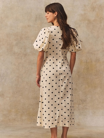 Next - Vestido camisero en beige