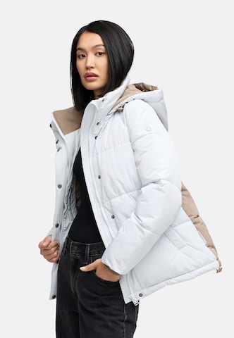 MARIKOO Winter jacket 'Omariaa 16' in White: front
