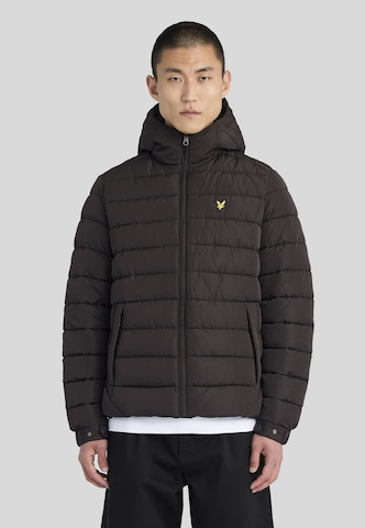 Veste mi-saison Lyle & Scott en noir : devant