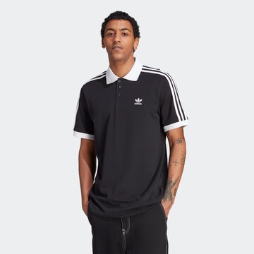 Tricou 'Adicolor Classics 3-Stripes' de la ADIDAS ORIGINALS pe negru: față