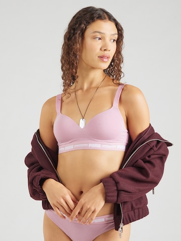 Invisible Soutien-gorge PUMA en rose : devant