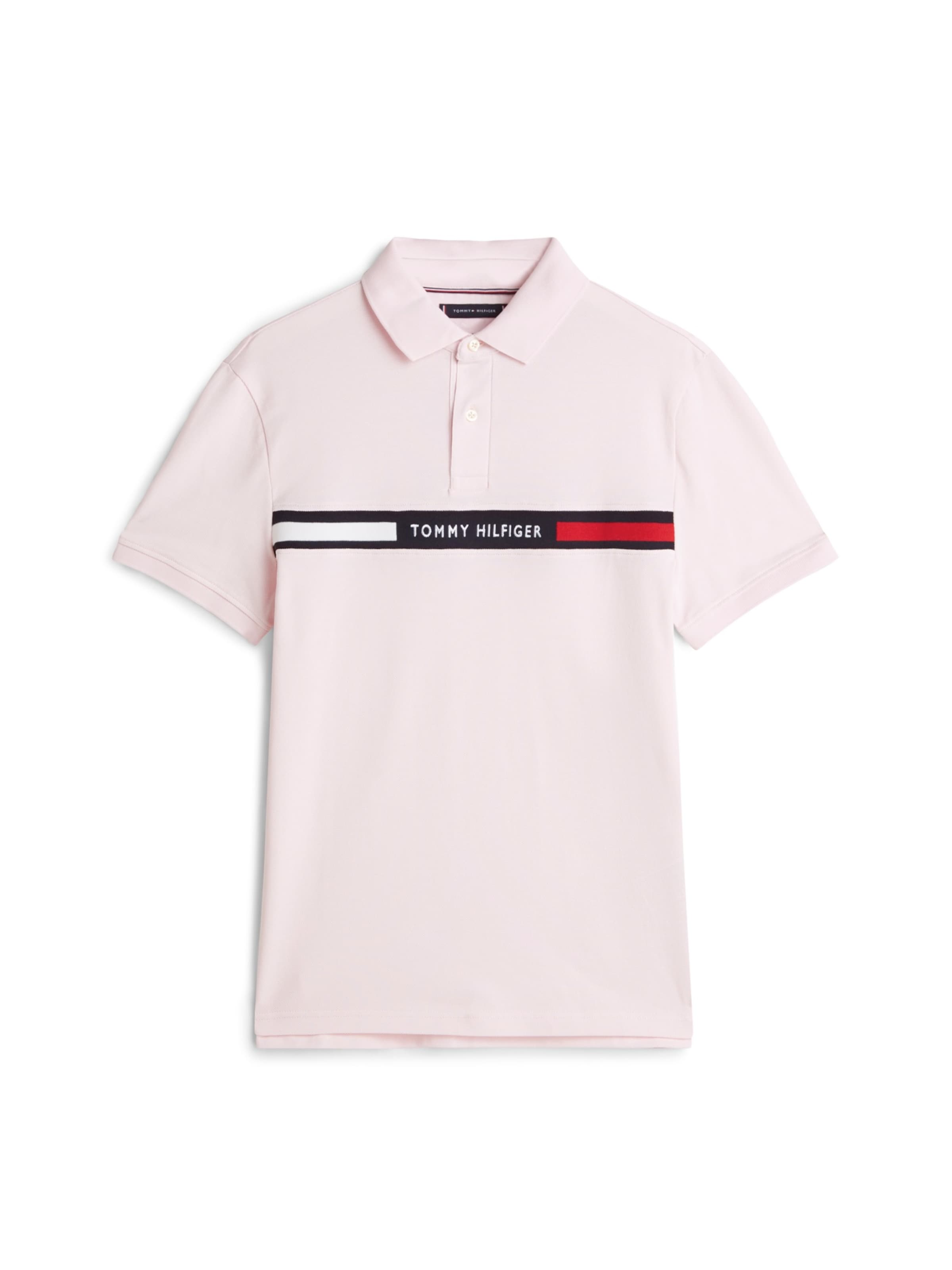 TOMMY HILFIGER Футболка в Ярко-розовый: спереди