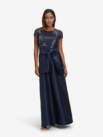 Vera Mont Evening Dress in Blue: front