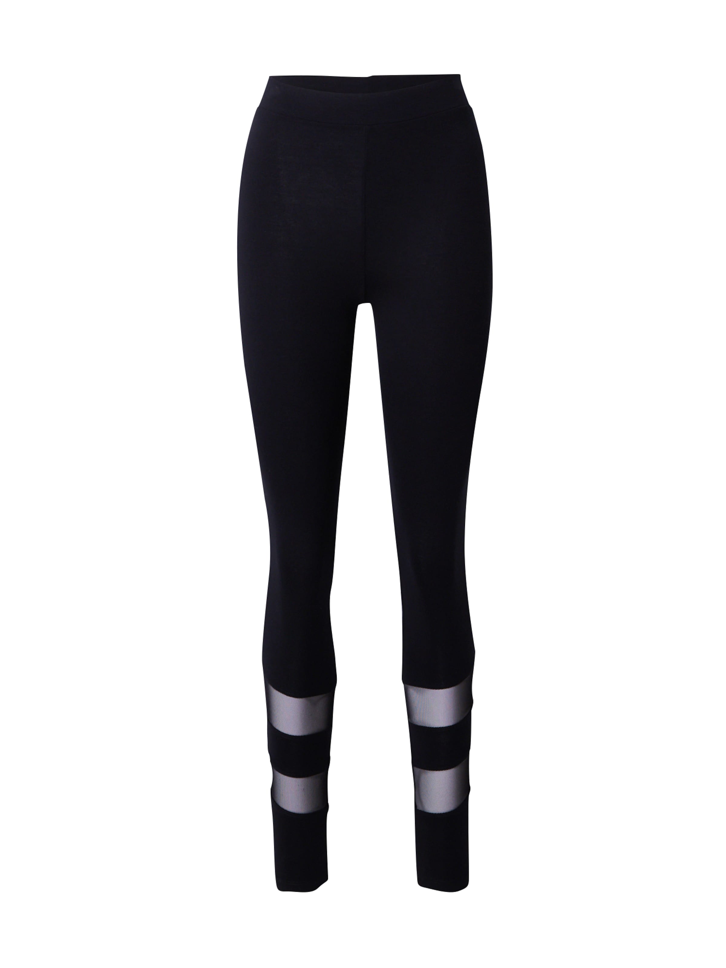 ABOUT YOU Skinny Leggingsit 'Jolina' värissä musta: etupuoli