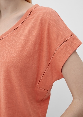 T-shirt s.Oliver en orange