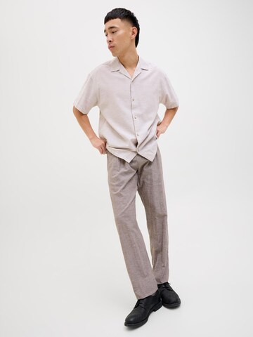 JACK & JONES Loosefit Broek 'JPSTKane JJSummer' in Bruin