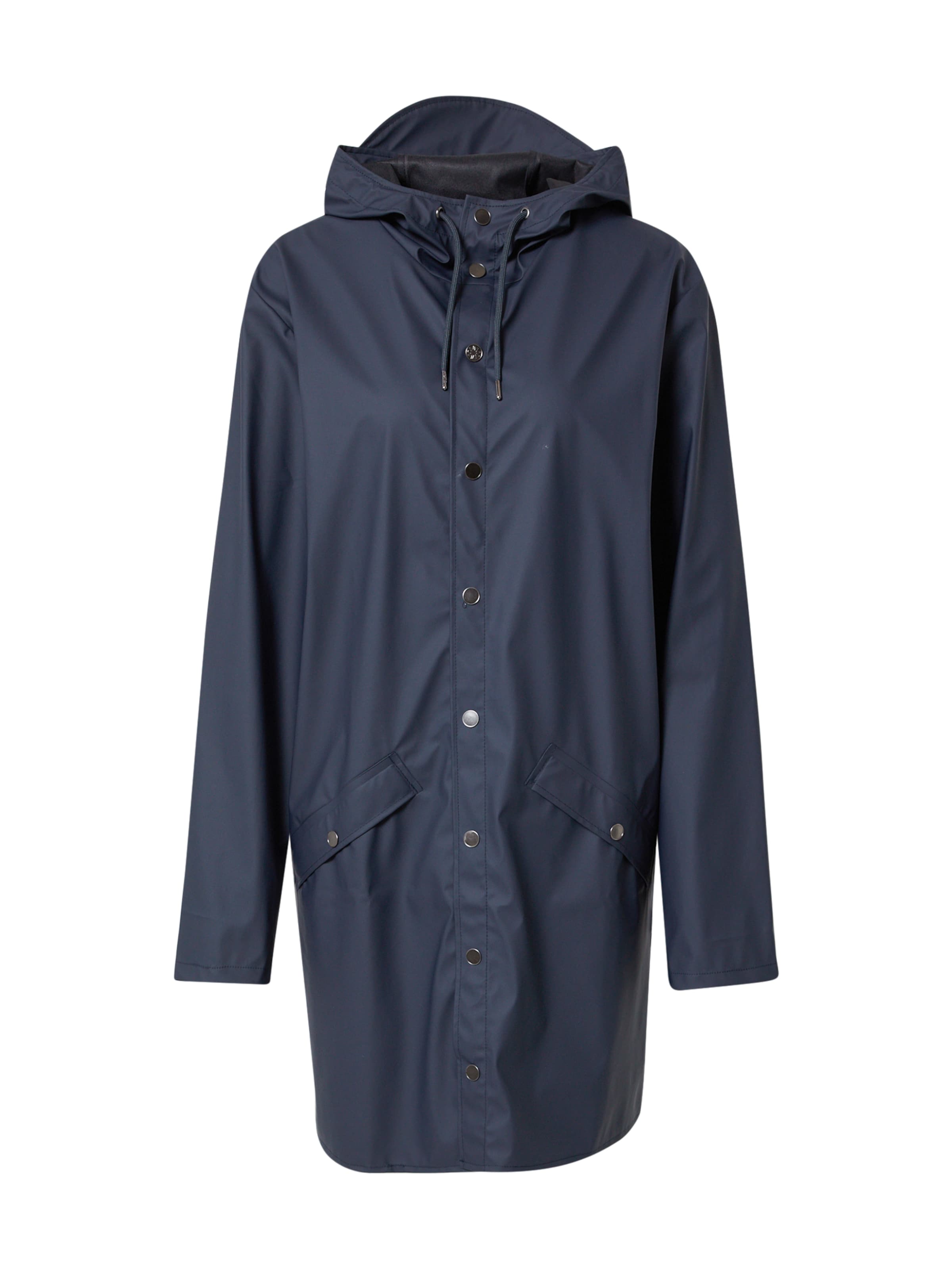 RAINS Raincoat in Blue: front