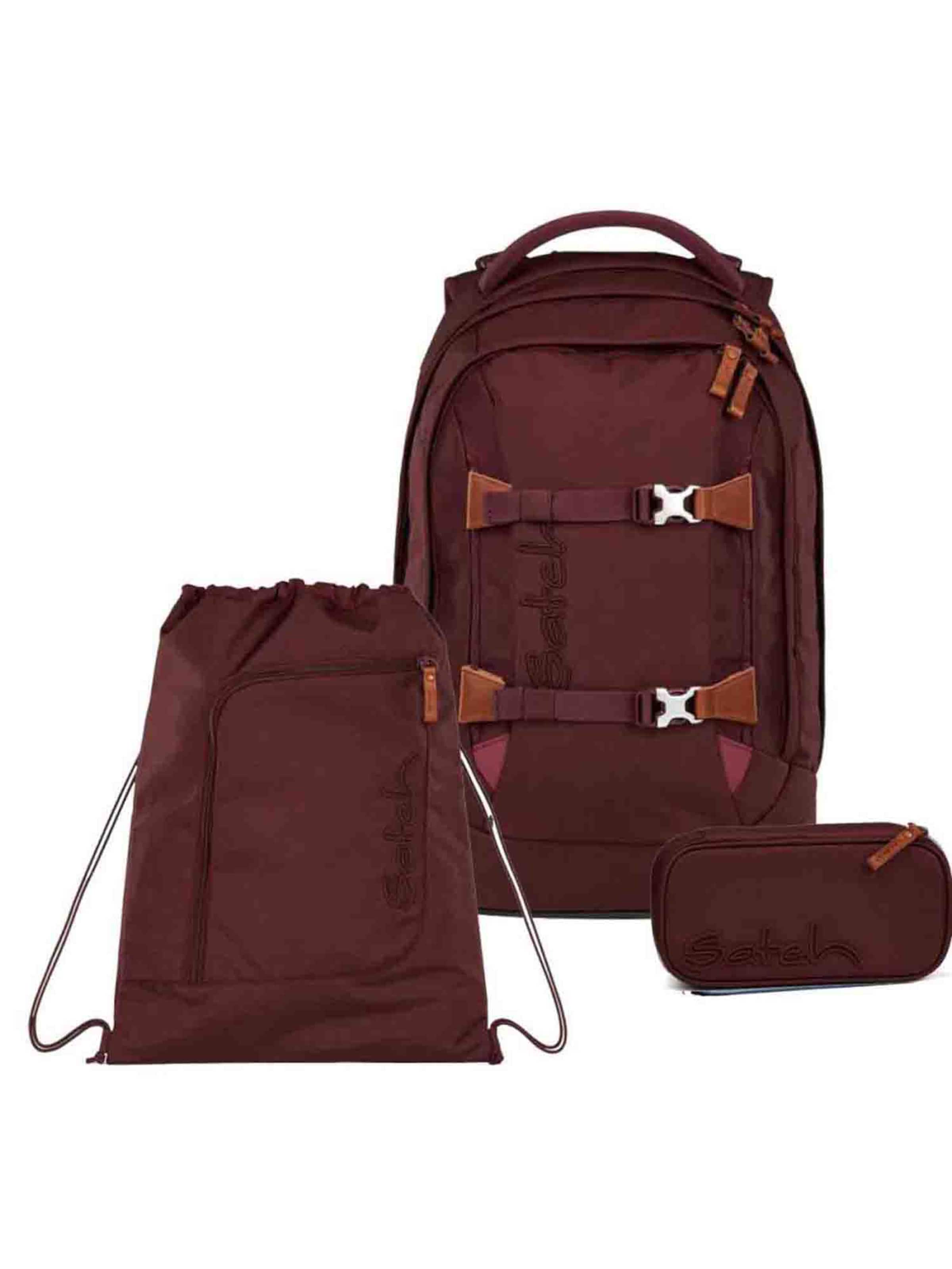 Satch Rucksack‌ in Braun: Vorderseite
