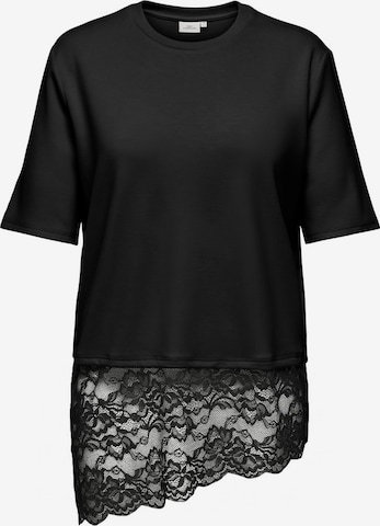 ONLY Carmakoma - Camiseta 'CARLise' en negro: frente