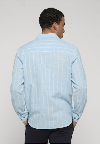 INDICODE JEANS Regular Fit Hemd 'Tryp' in Blau