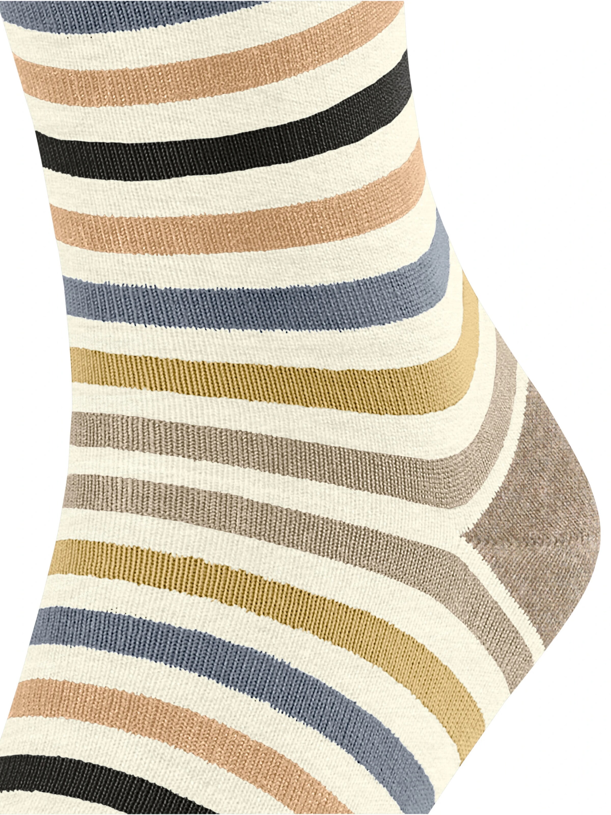 FALKE Socken 'Tinted Stripe'‌‌‌‌‌‌‌ in Weiß