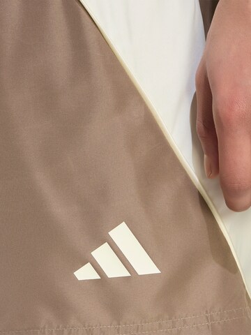 ADIDAS SPORTSWEARregular Sportske hlače 'STADIUM' - smeđa boja