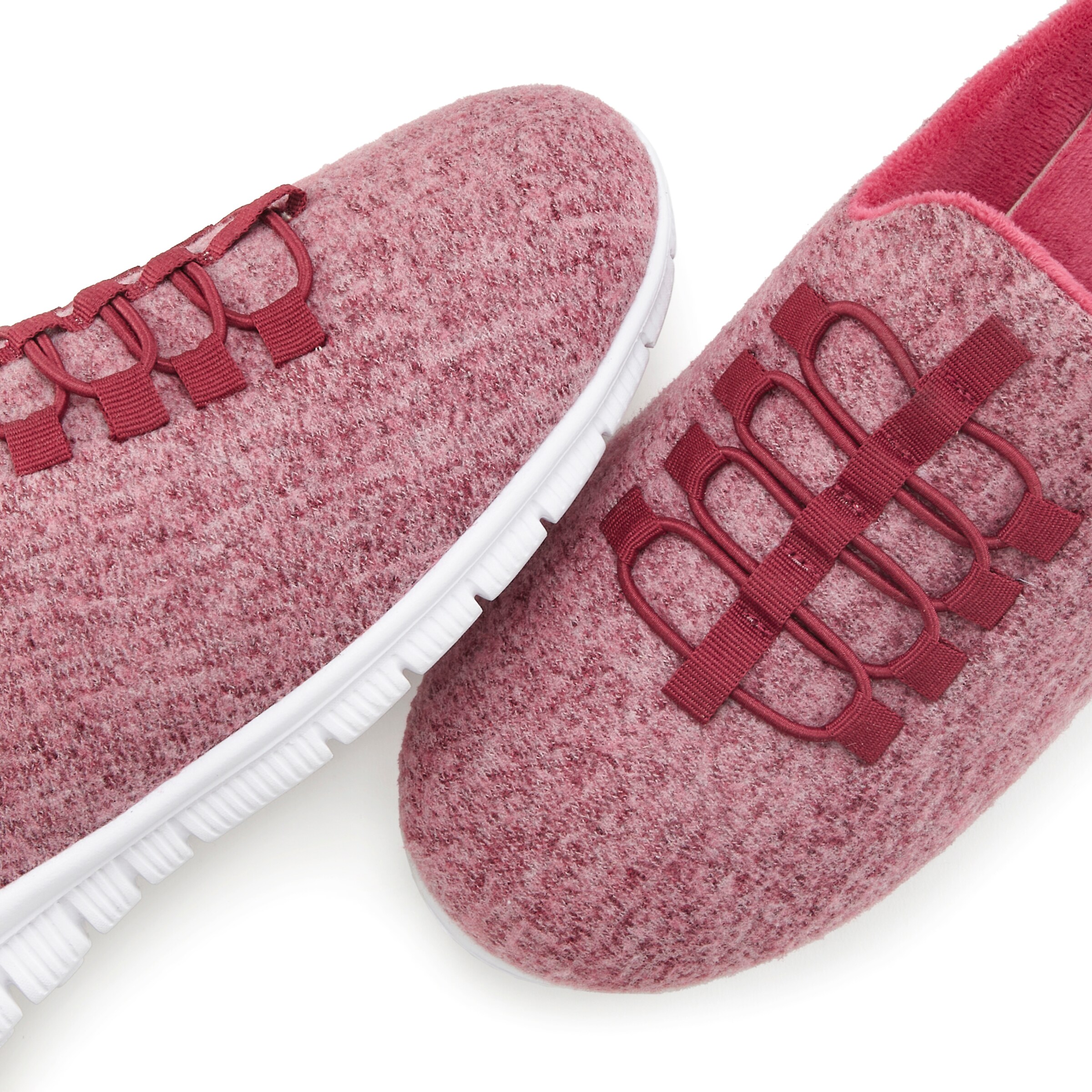 VIVANCE Hausschuh in Rot