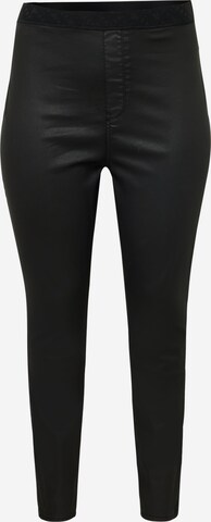 Tommy Hilfiger Curve Skinny Jeans i svart: framsida
