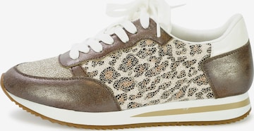 Findlay Sneakers laag 'LEO' in Bruin