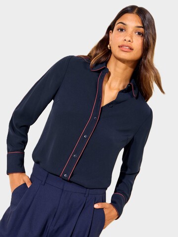 Camicia da donna di Friends Like These in blu: frontale