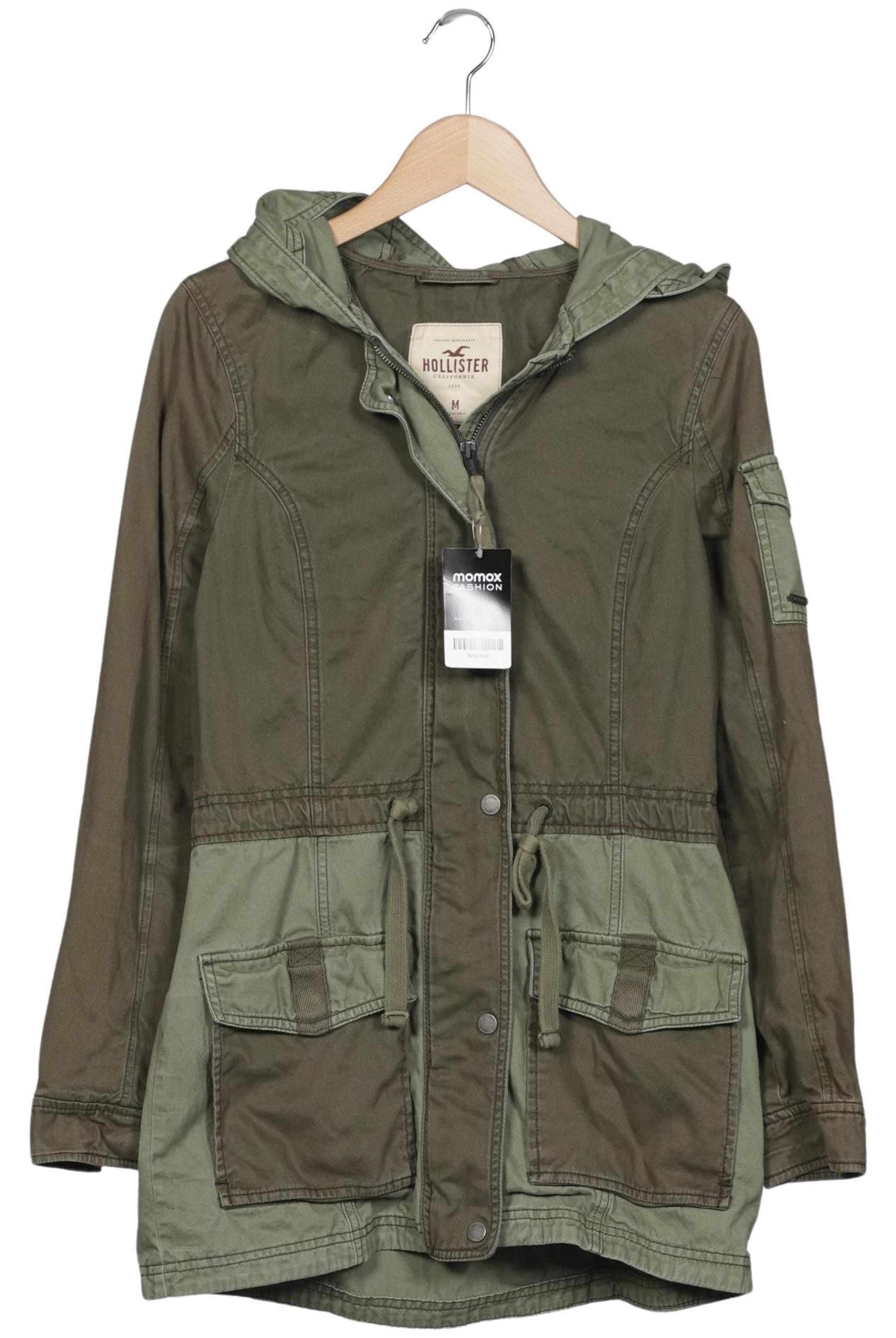 HOLLISTER Jacket & Coat in M in Green: front