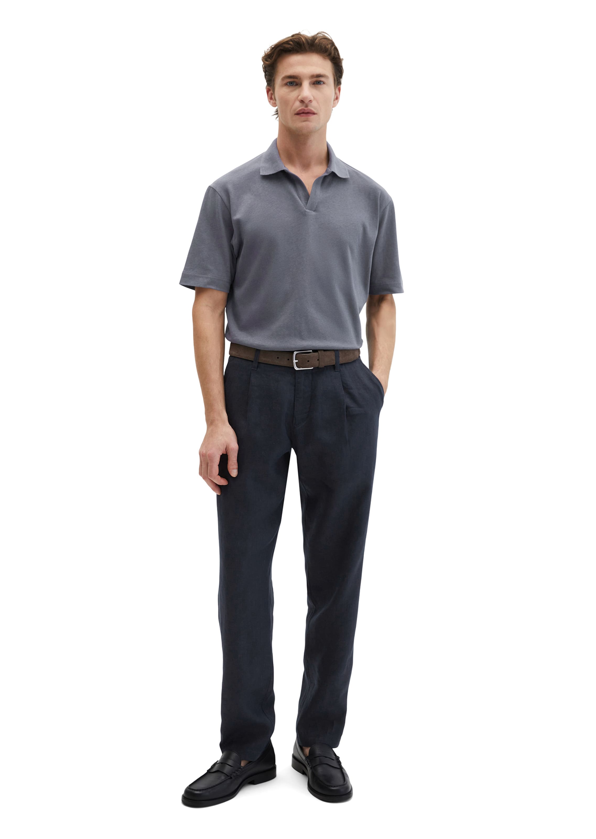 Marc O'Polo Poloshirt in Grau